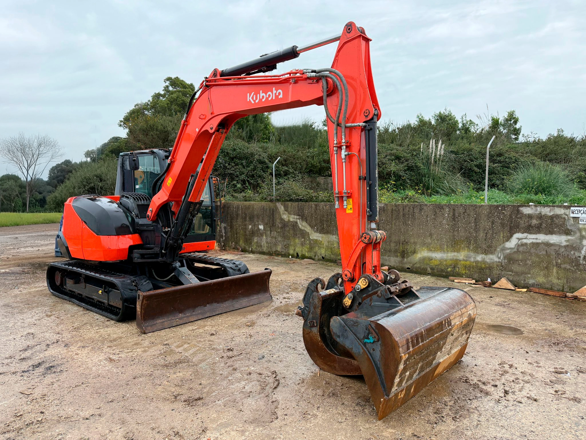 Kubota Kx080-4