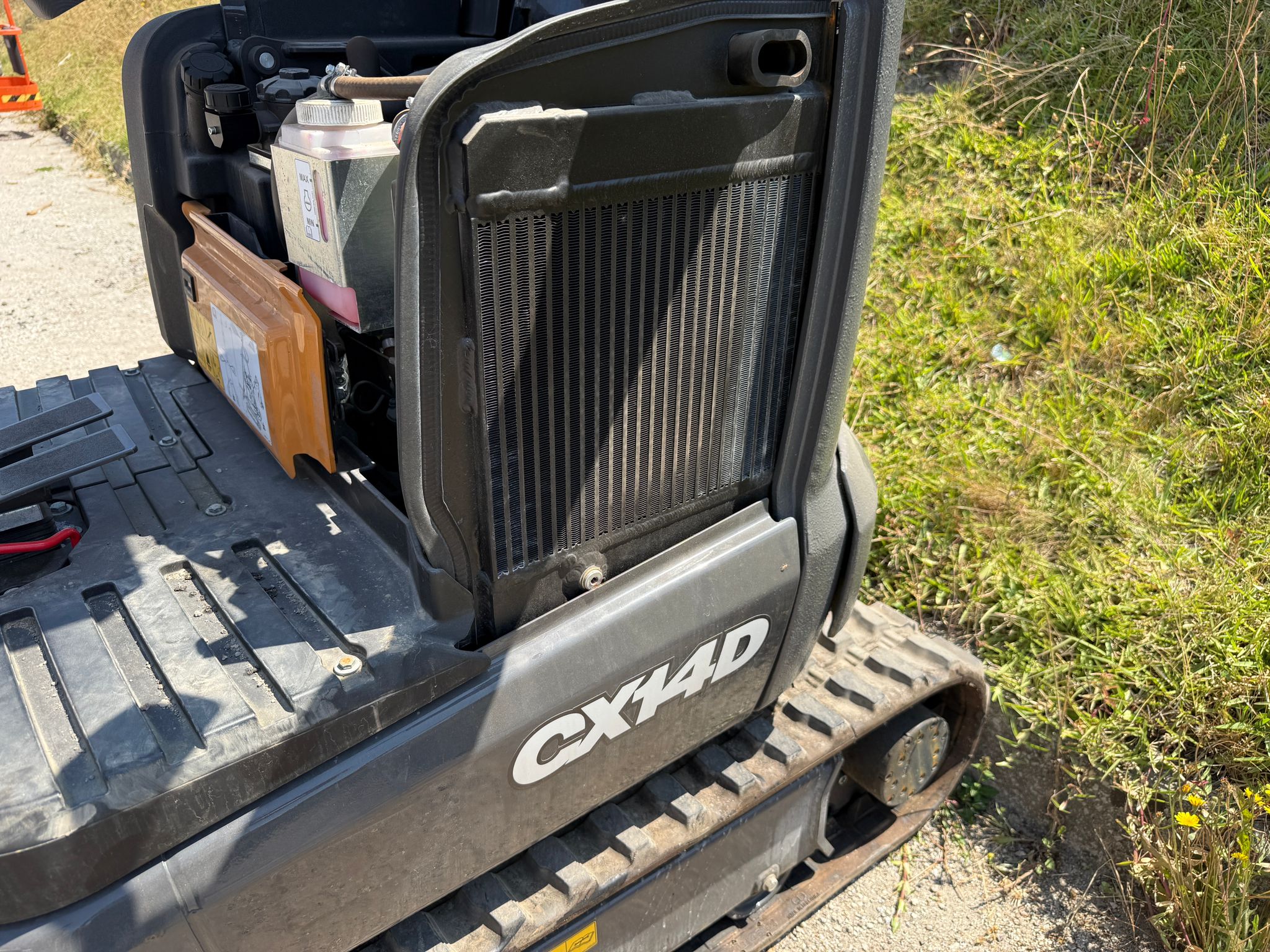 Mini-escavadora Case
